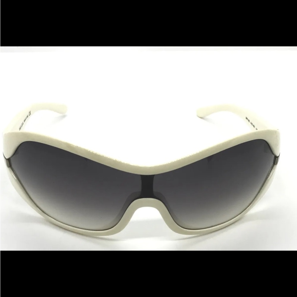 Prada Italy Women's Shield Wrap Sunglasses SPR 12G 4AO-5D1  110